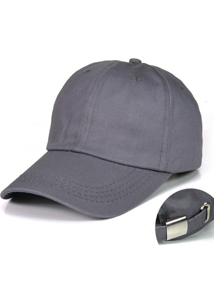 Boş Işık Tahtası Beyzbol Şapkası Yumuşak Üst Çizgisiz Rahat Şapka Saf Pamuk (Yurt Dışından)