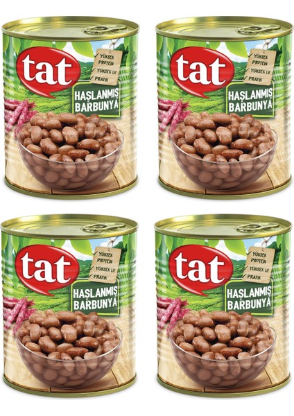 Haşlanmış Barbunya 800 gr x 4 Adet