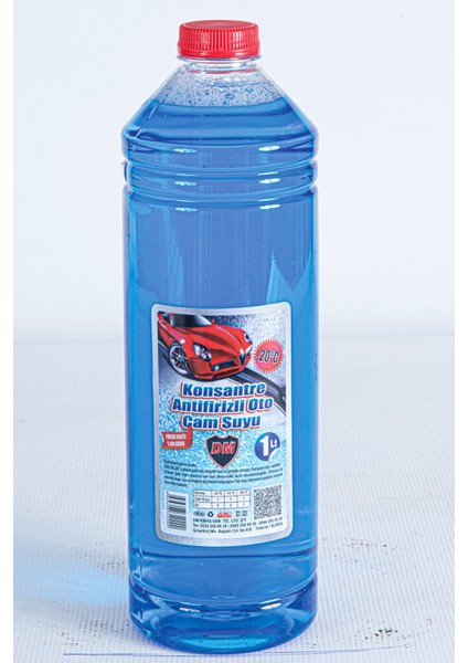 Konsantre Antifrizli Oto Cam Suyu (-20 Derece) 1 Litre