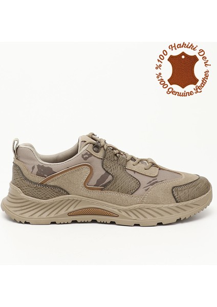 Gön Platinum Deri Bağcıklı Erkek Günlük Sneaker 42258