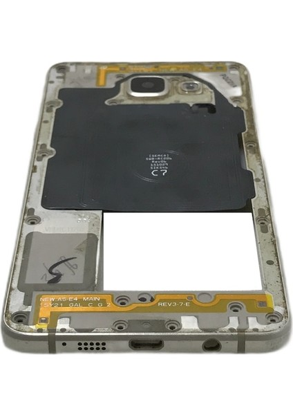 Samsung Galaxy Uyumlu A5 2016 A510 Orta Kasa 2 Sim Kart-Gümüş indirimleri