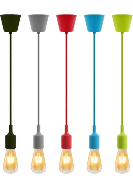 Sarkıt Duy Aplik Kırmızı