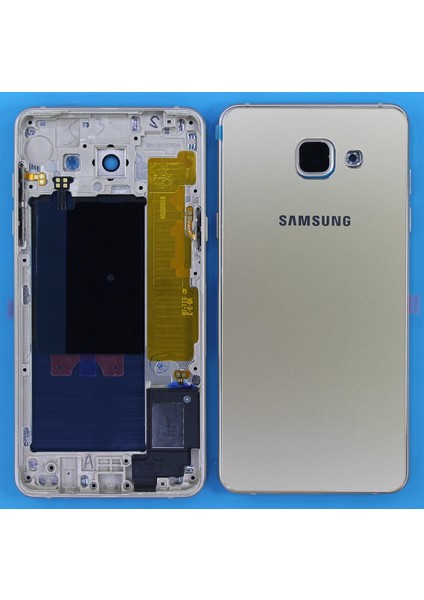 Samsung Galaxy A5 2016 A510 Kasa Kapak 2 Sim Nfc Buzzer Gold