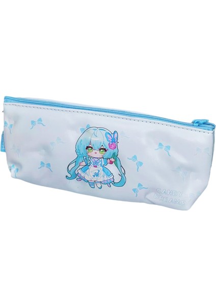 Nini Günlüğü Serisi Karikatür Öğrenci Büyük Kapasiteli Dekompresyon Üçgen Kalem Kutusu (Yurt Dışından) modelleri