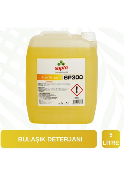 Sıvı Bulaşık Deterjanı Limon Kokulu 5 LT