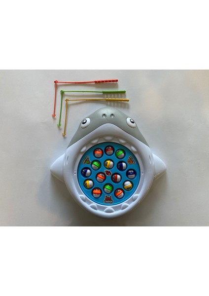 Neşeli Balıklar Sesli ve Hareketli Balık Tutma Oyunu modelleri