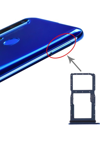Huawei Nova 5i Için Tepsi+Mikro Sd Kart Tepsisi (Yurt Dışından)