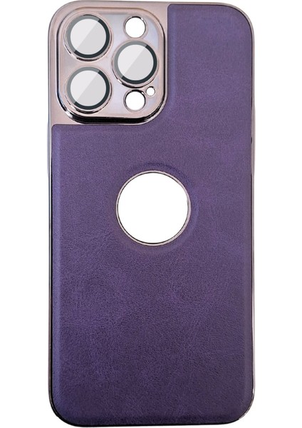 Apple iPhone 12 Pro Uyumlu Delux Serisi Kamera Korumalı Deri Desenli Premium Telefon Kılıf