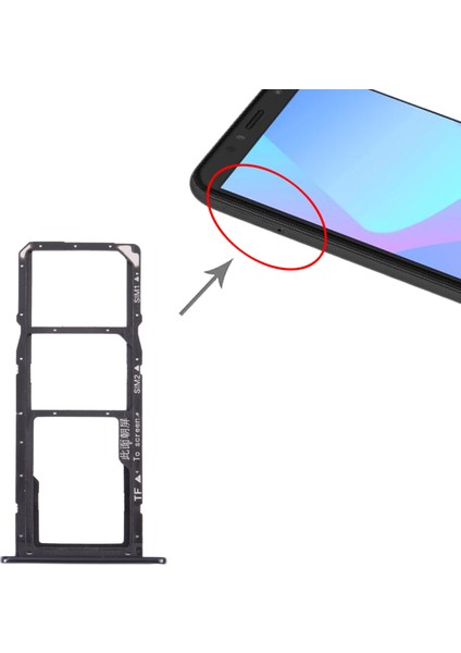 Huawei Y6 (2018) Için Tepsi + Mikro Sd Kart Tepsisi (Yurt Dışından) fırsatları