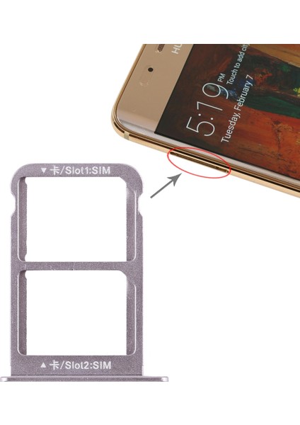 Huawei Mate 9 Pro Için Tepsi + Tepsi (Yurt Dışından)