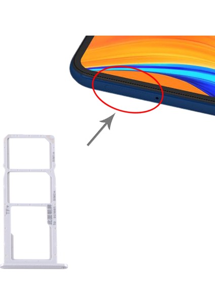 Huawei Y6S (2020) Için Tepsi + Mikro Sd Kart Tepsisi (Yurt Dışından)