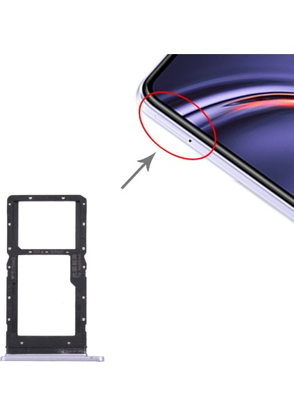 Huawei Maimang 10 Se Için Sım + Mikro Sd Kart Tepsisi (Yurt Dışından)
