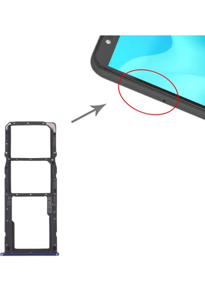 Huawei Y5P Için Tepsi+Mikro Sd Kart Tepsisi (Yurt Dışından)