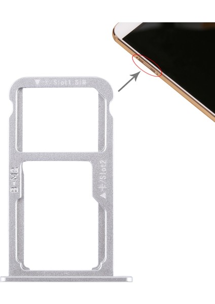 Huawei G9 Plus Için Tepsi + Mikro Sd Kart Tepsisi (Yurt Dışından)