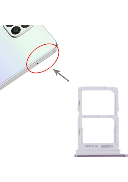 Huawei Nova 8 Se Youth Için Tepsi + Tepsi (Yurt Dışından)