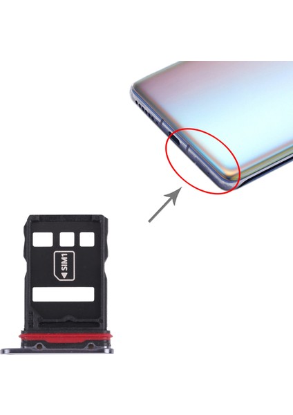 Huawei Mate 40 Pro+ Için Tepsi + Nm Kart Tepsisi (Yurt Dışından) fırsatları