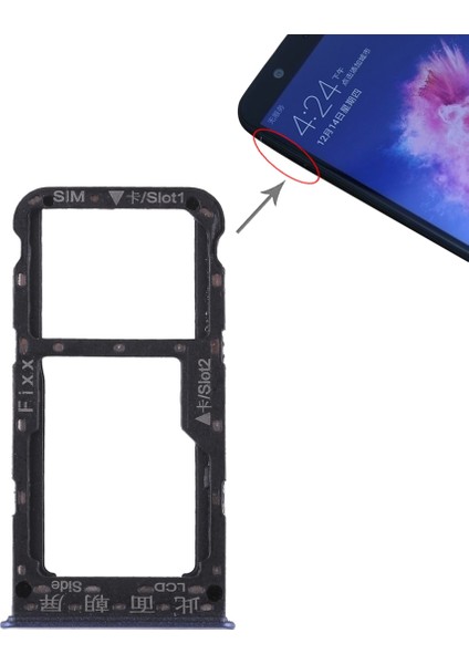 Huawei P Smart Için Tepsi + Mikro Sd Kart Tepsisi (Yurt Dışından)