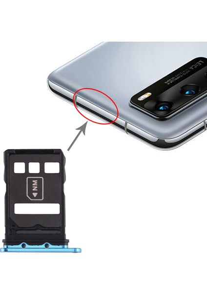 Huawei P40 Için Tepsi + Nm Kart Tepsisi (Yurt Dışından)