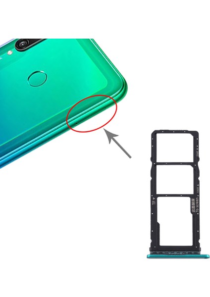 Huawei Y7P Için Tepsi + Mikro Sd Kart Tepsisi (Yurt Dışından)