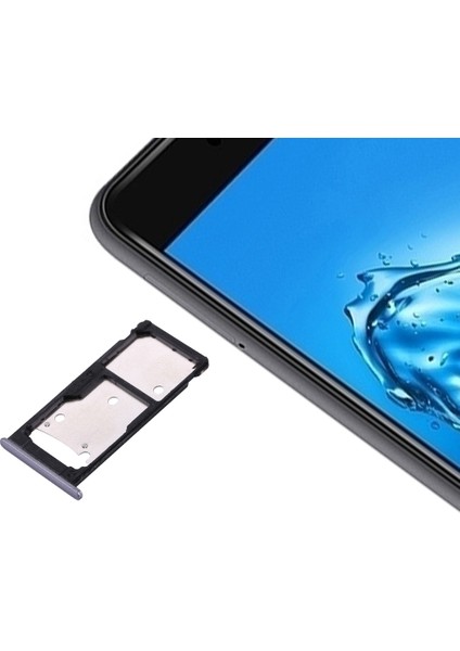 Huawei Enjoy 7 Plus / Y7 Tepsi ve Sım / Mikro Sd Kart Tepsisi Için (Yurt Dışından)