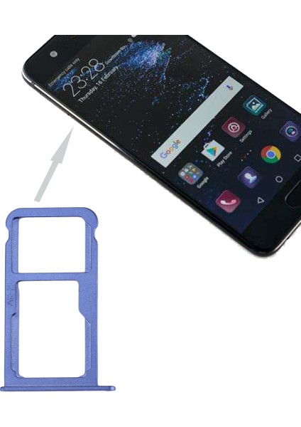 Huawei P10 Tepsi ve Sım / Mikro Sd Kart Tepsisi Için (Yurt Dışından)