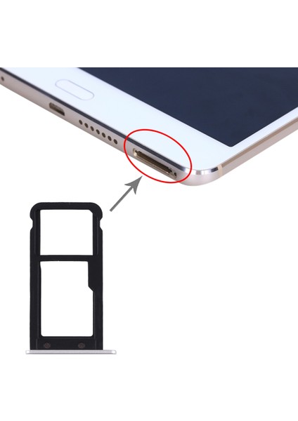 Huawei Mediapad M3 8.4 Için Tepsi + Mikro Sd Kart Tepsisi (Yurt Dışından)
