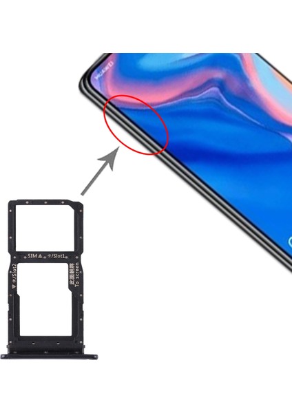 Huawei P Smart Z Için Tepsi + Mikro Sd Kart Tepsisi (Yurt Dışından)