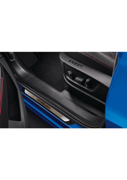 Opel Crossland Uyumlu 4 Parça Iç Kapı Eşiği Krom Abs modelleri