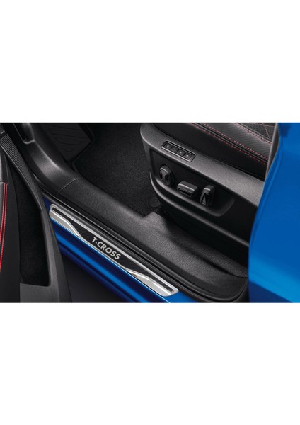 Vw T-Cross Uyumlu 4 Parça Iç Kapı Eşiği Karbon Krom Abs fiyatları