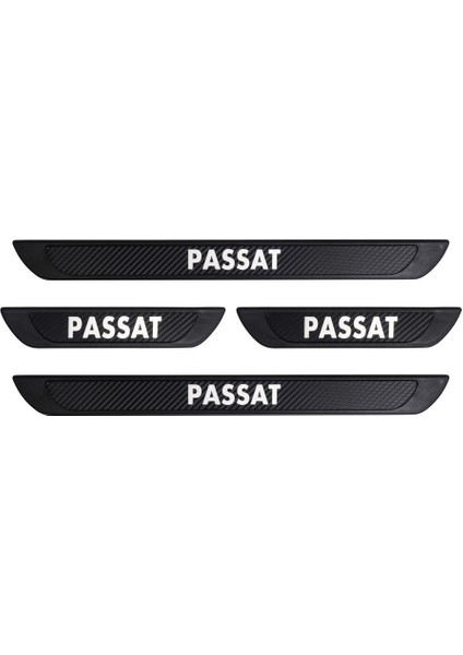 Vw Passat 4 Prç. Iç Kapı Eşiği Karbon Abs