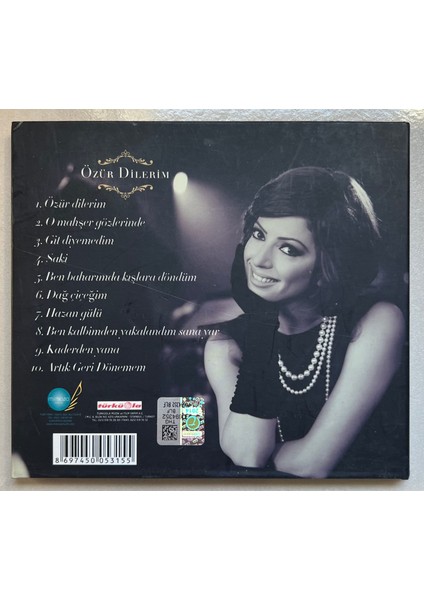 Meryem Zengin Özür Dilerim CD (Orjnal Dönem Baskı Cd)