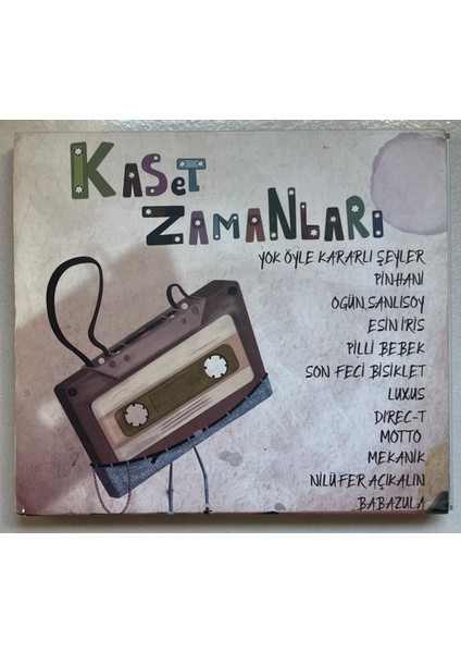 Kaset Zamanları CD Pilli Bebek,babazula,pinhani ... (Orjnal Dönem Baskı Cd)