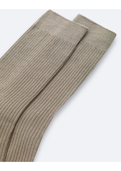 Erkek Vizon Pamuklu Fitilli Soket Çorap A42y8519 modelleri