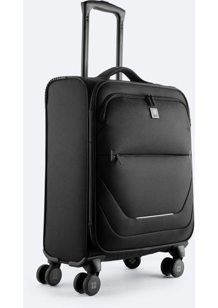 Erkek Siyah Laptop Bölmeli Kilitlenebilir Küçük Boy Bavul B008107 modelleri