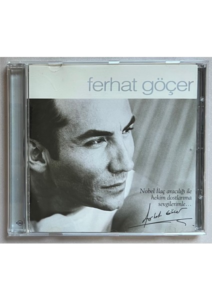 Ferhat Göçer Nobel Ilaç Aracılığı ile Hekim Dostlarıma Sevgilerimle CD (Orjnal Dönem Baskı Cd)