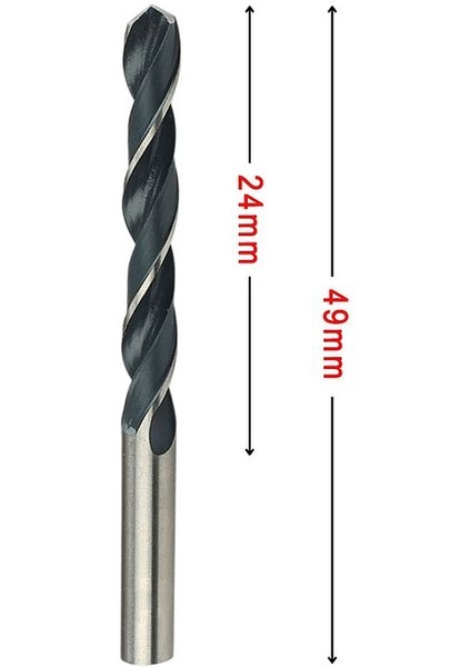 Mte 2,5mm Hss Silindirik Saplı Matkap Ucu