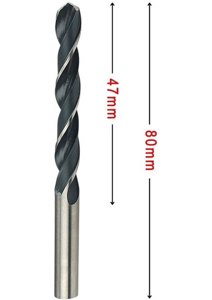 Mte 4,5mm Hss Silindirik Saplı Matkap Ucu
