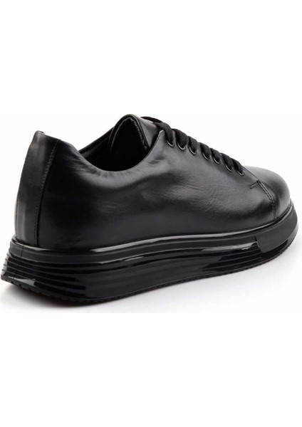 Siyah Napa Deri Erkek Casual Ayakkabı E01401081443 modelleri