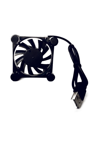 60X60X10 mm USB Sehpalı Fan Çift Bilyalı Rulman Sessiz, 5V, 0.10 A, 3000 Rpm Modem Receiver Dvr Playstation Tv Box, Telefon, Akvaryum Soğutucu, Fırçasız Soğutma Fan