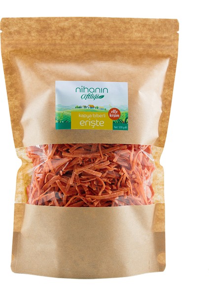 Erişte Kapya Biberli 500 gr
