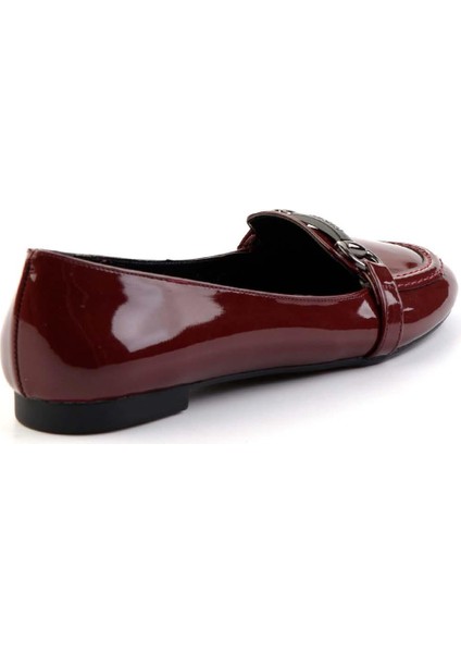 Bordo Rugan Kadın Babet K01043060508 fırsatları