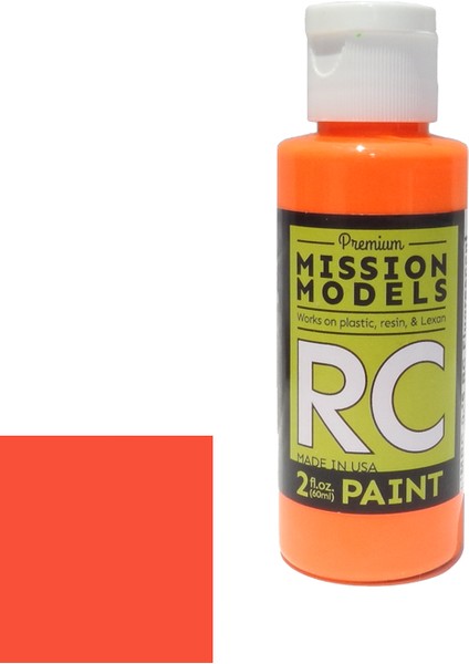 MMRC-045 Rc Fluorescent Racing Orange Maket Boyası 60ML.