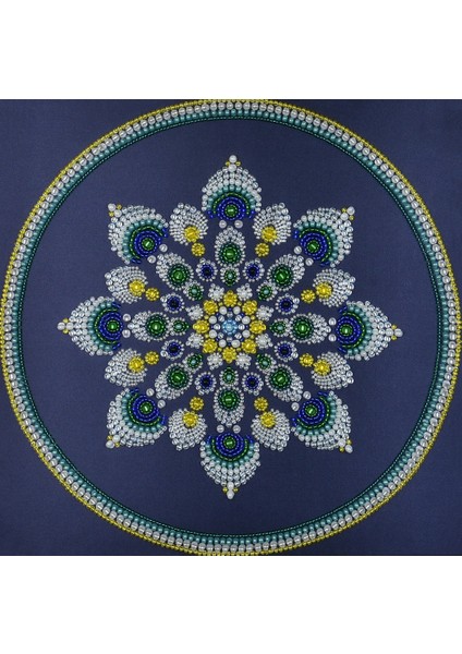 Miniart Mandala 2. Baskı Boncuk Nakış Seti