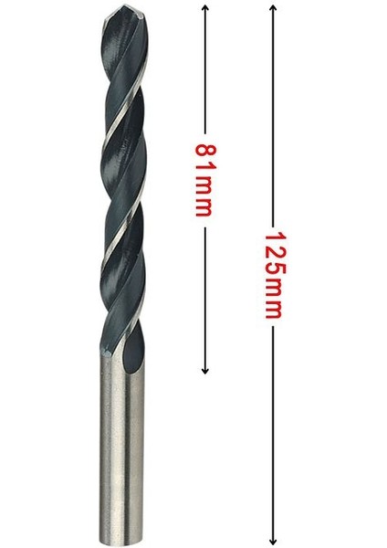 Mte 9mm Hss Silindirik Saplı Matkap Ucu