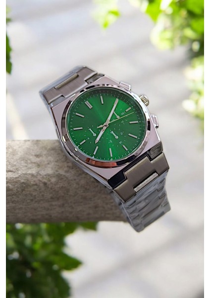 Çelik Şık Detaylarıyla Erkek Kol Saati