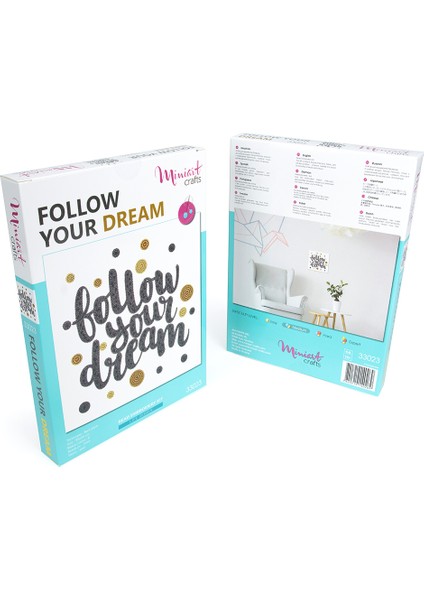 Miniart Follow Your Dream Boncuk Nakış Seti