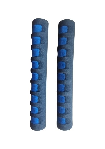 Bisiklet Uzun Yumuşak Sünger Elcik Mavi Siyah