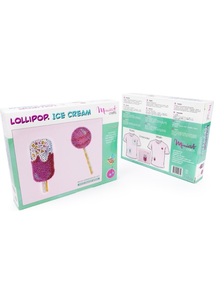 Miniart Lolipop, Dondurma Boncuk Nakış Seti