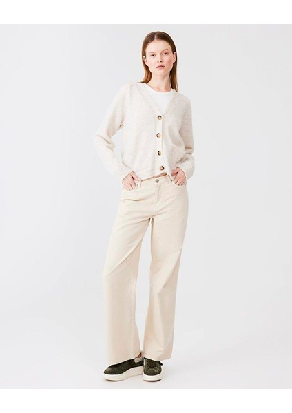 Ltb Cardı Düğmeli Yumuşak Dokulu Basic Triko Hırka 11251200251262