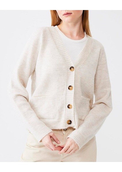 Ltb Cardı Düğmeli Yumuşak Dokulu Basic Triko Hırka 11251200251262 indirimleri